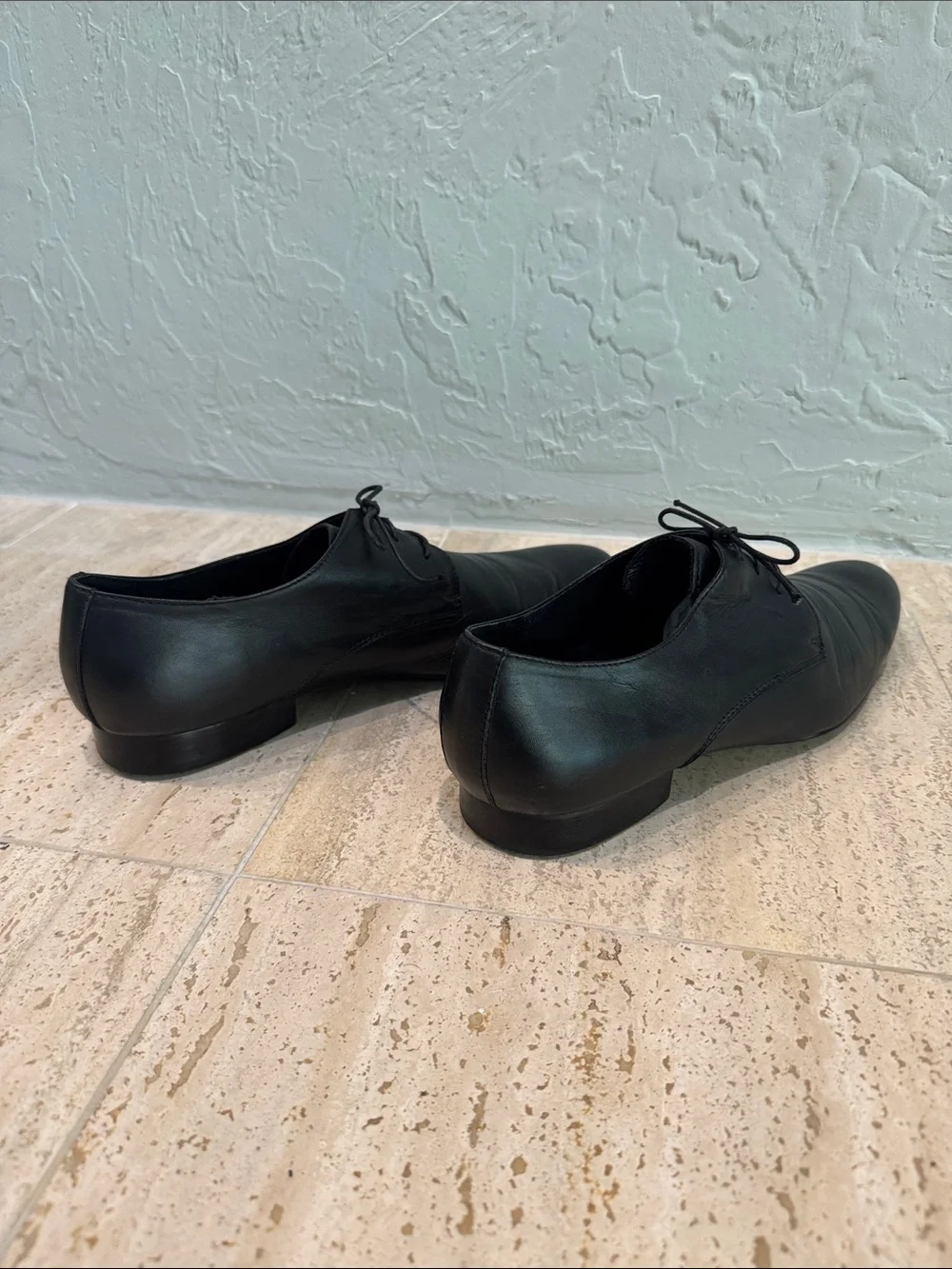 Aldo Classic Black Leather Men's Lace-Up Dress Shoes. Size 11